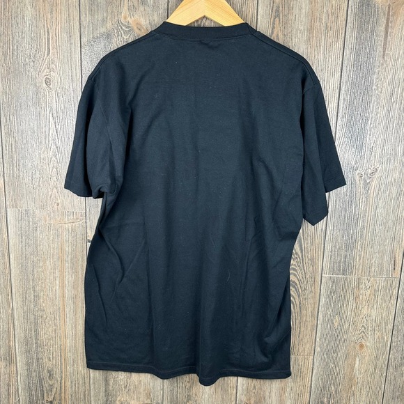 Vintage 90s Jamboree In The Hills Music Festival T-Shirt Jerzees Large Black - Picture 7 of 7